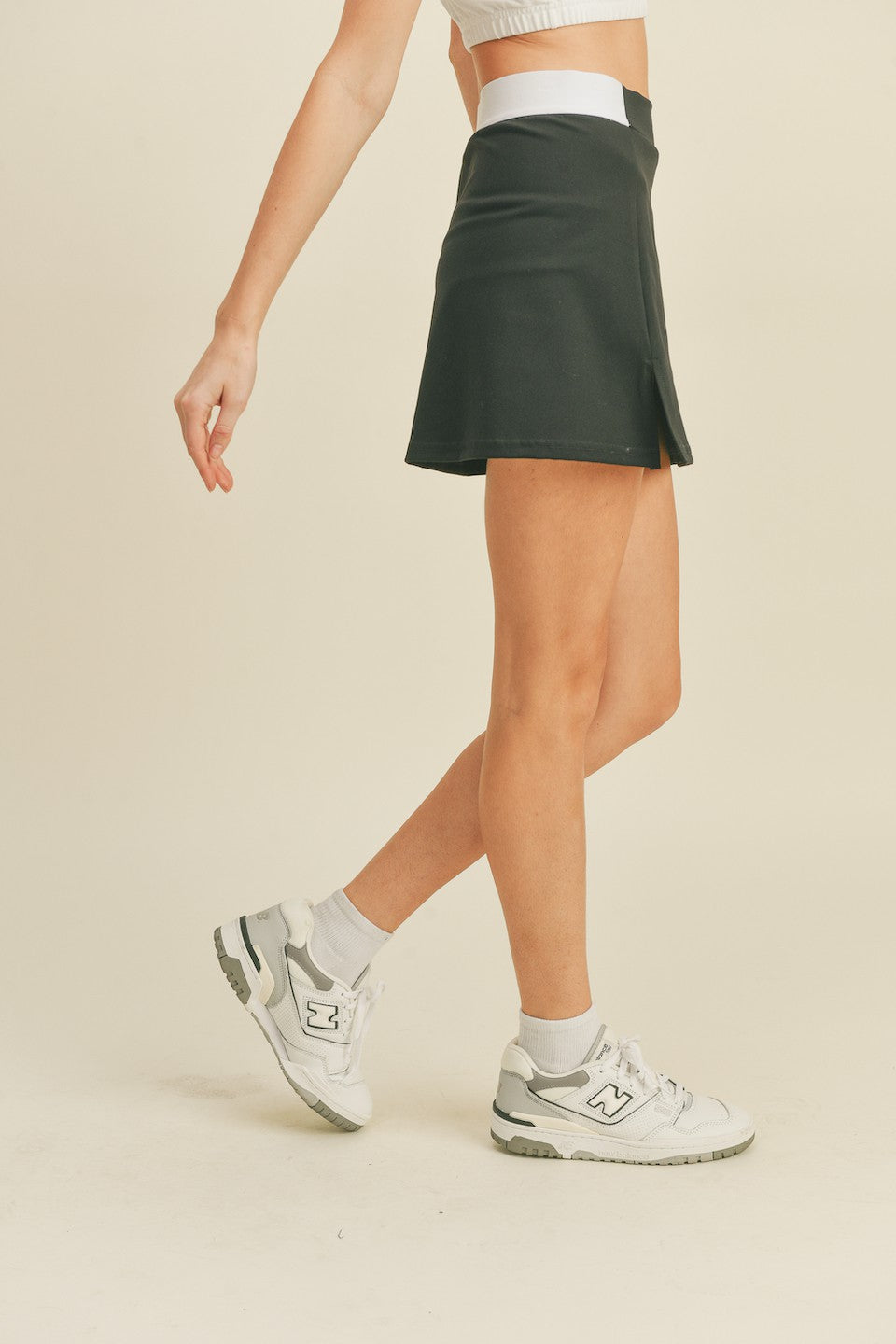 High waist Tennis skort